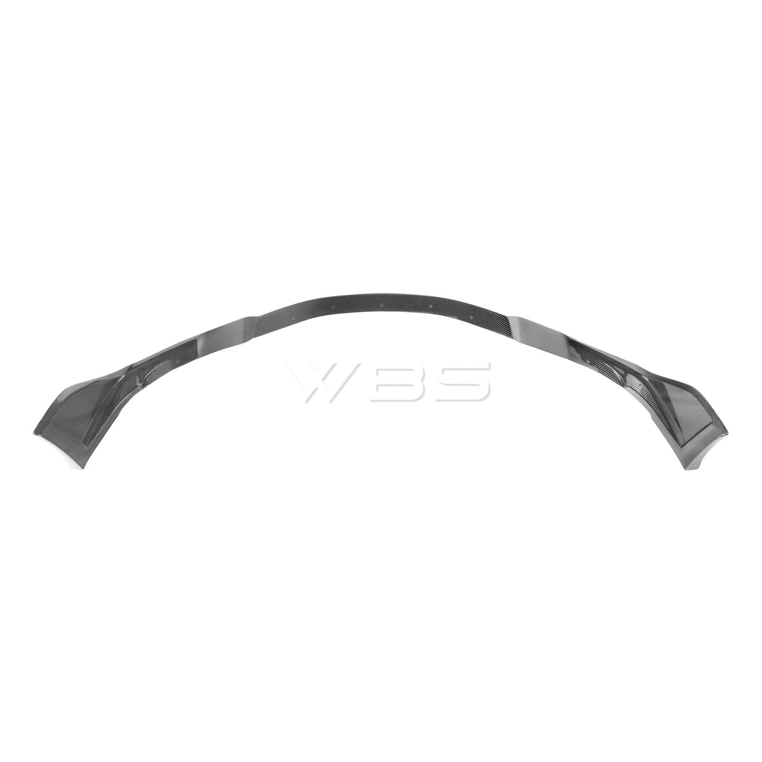 TOYOTA GR SUPRA V1-STYLE FRONT LIP GENUINE CARBON FIBER ONE PIECE