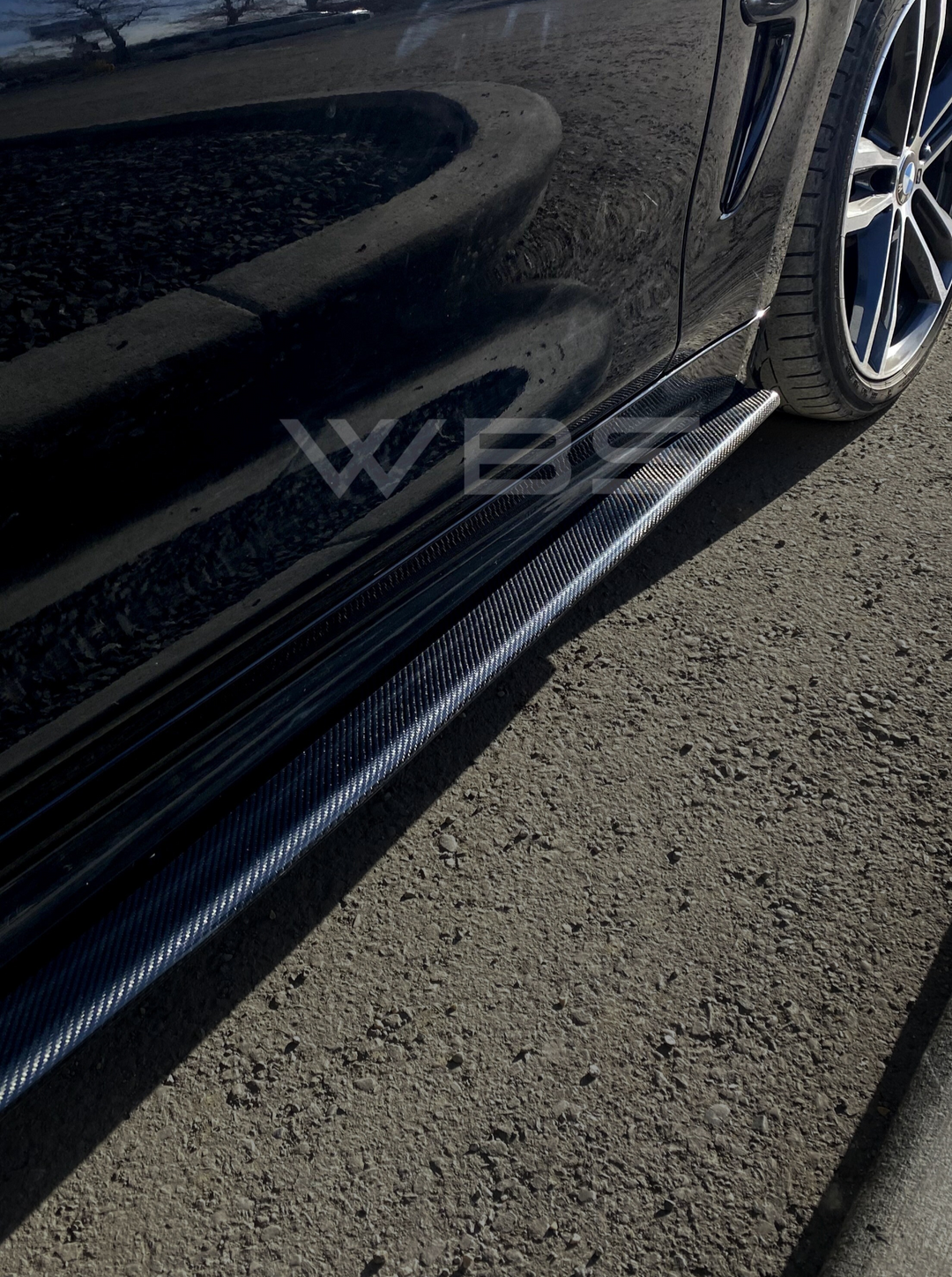 BMW 4 SERIES SIDE SKIRTS M PERFORMANCE STYLE GENUINE CARBON FIBER [F32 F33 F36]