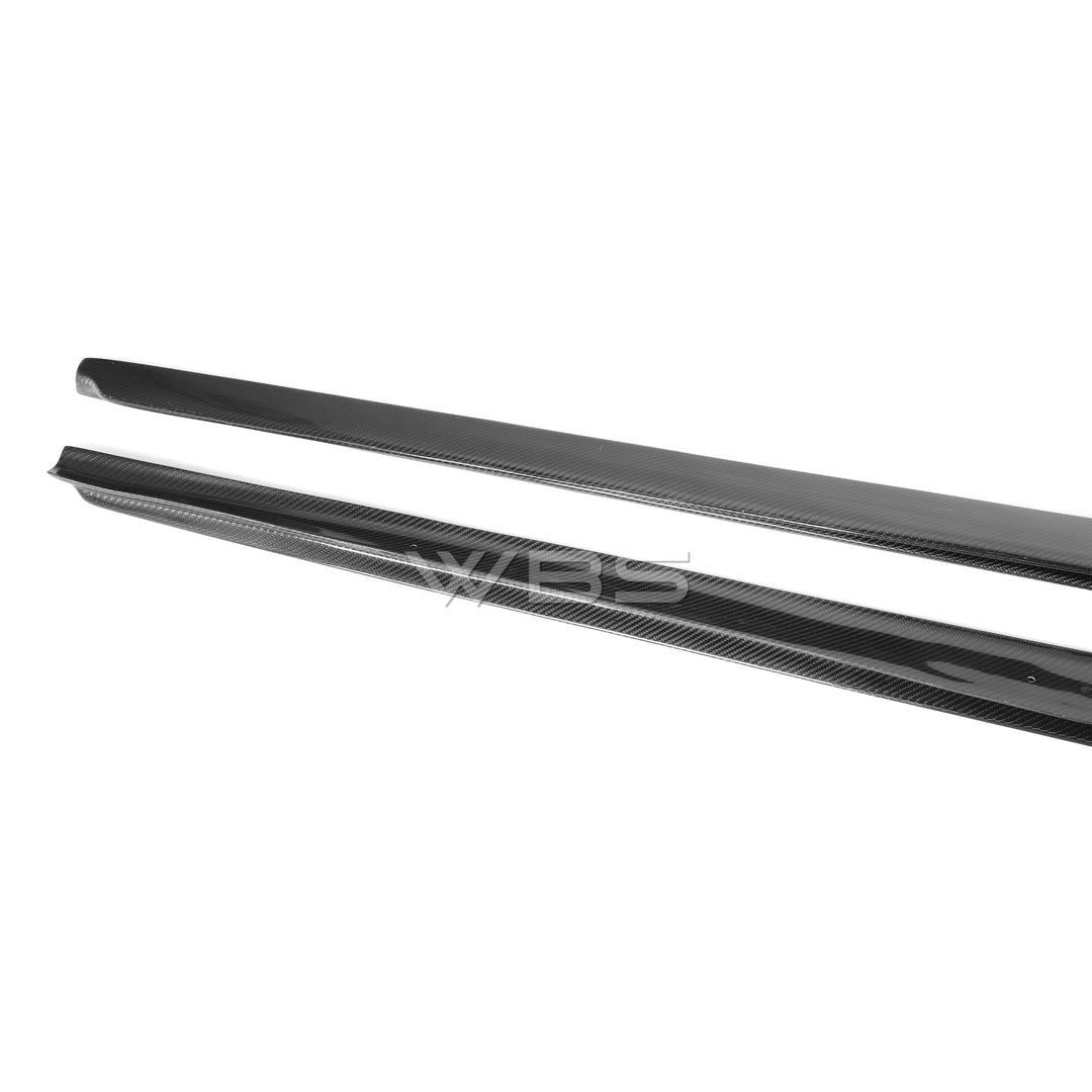 BMW F90 M5 3D STYLE SIDE SKIRTS GENUINE CARBON FIBER