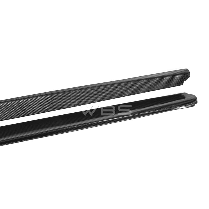BMW F90 M5 3D STYLE SIDE SKIRTS GENUINE CARBON FIBER