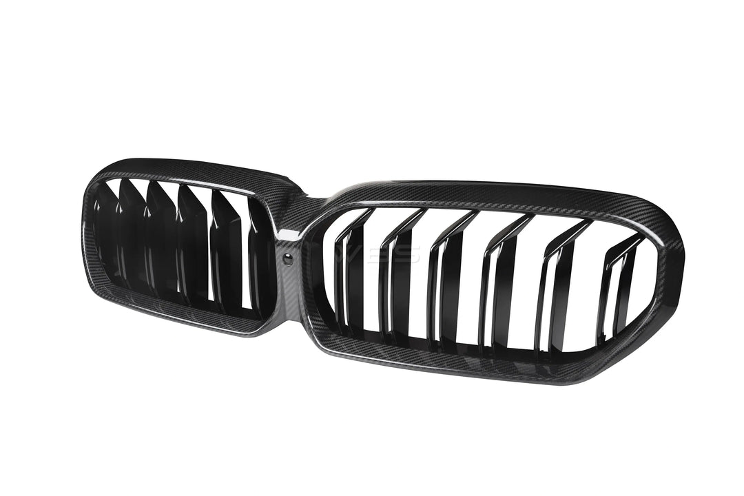 BMW F90 M5 LCI FULL OEM GRILLE REPLACEMENT GENUINE CARBON FIBER