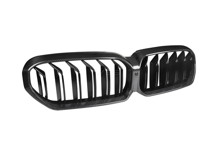 BMW F90 M5 LCI FULL OEM GRILLE REPLACEMENT GENUINE CARBON FIBER