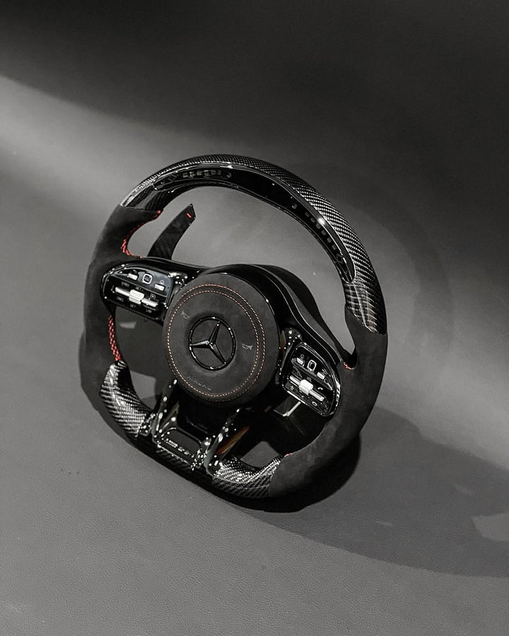 MERCEDES AMG | W204 W205 W213 CUSTOM STEERING WHEEL BY WBS