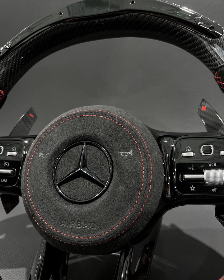 MERCEDES AMG | W204 W205 W213 CUSTOM STEERING WHEEL BY WBS