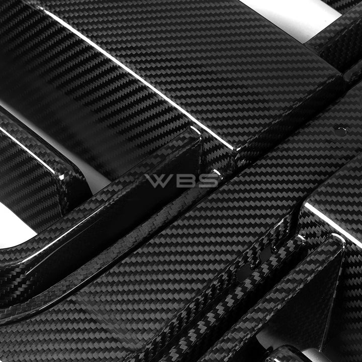 BMW G8X M3/ M4 SQ STYLE GRILLE GENUINE CARBON FIBER