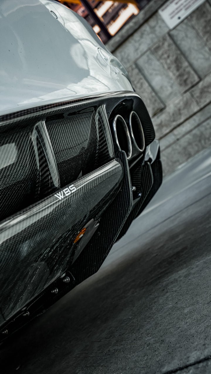 WBS - BMW F8X M3/ M4 VARIS STYLE DIFFUSER KIT GENUINE CARBON FIBER