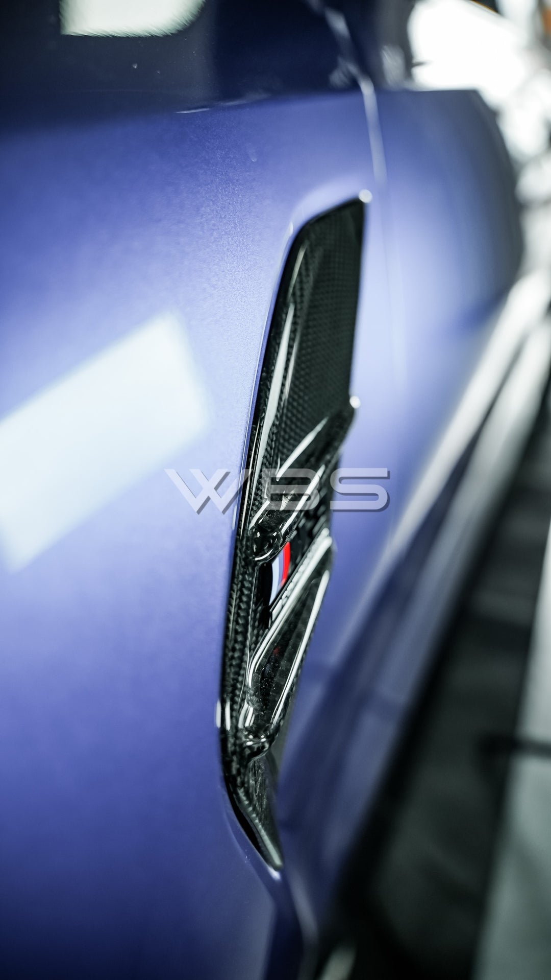 WBS - BMW G8X M3/ M4 SIDE FENDERS TRIM SET GENUINE CARBON FIBER