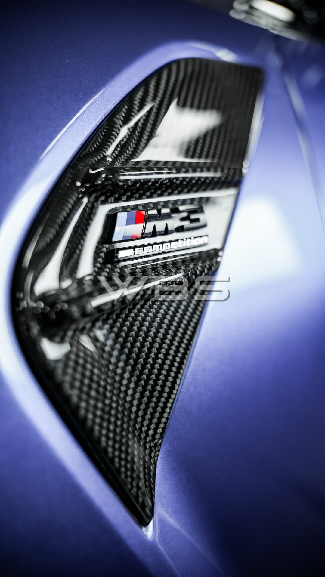WBS - BMW G8X M3/ M4 SIDE FENDERS TRIM SET GENUINE CARBON FIBER