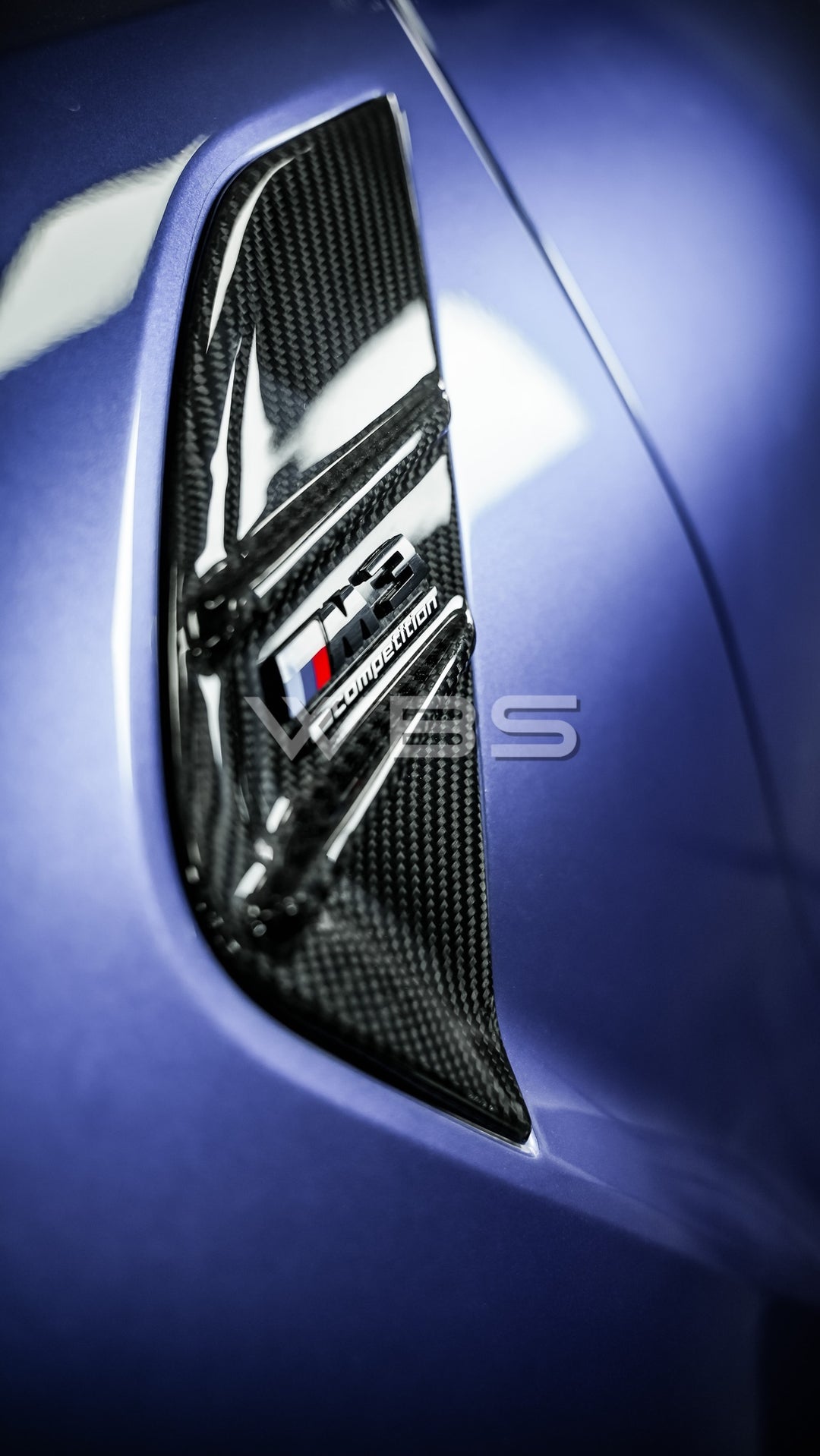 WBS - BMW G8X M3/ M4 SIDE FENDERS TRIM SET GENUINE CARBON FIBER