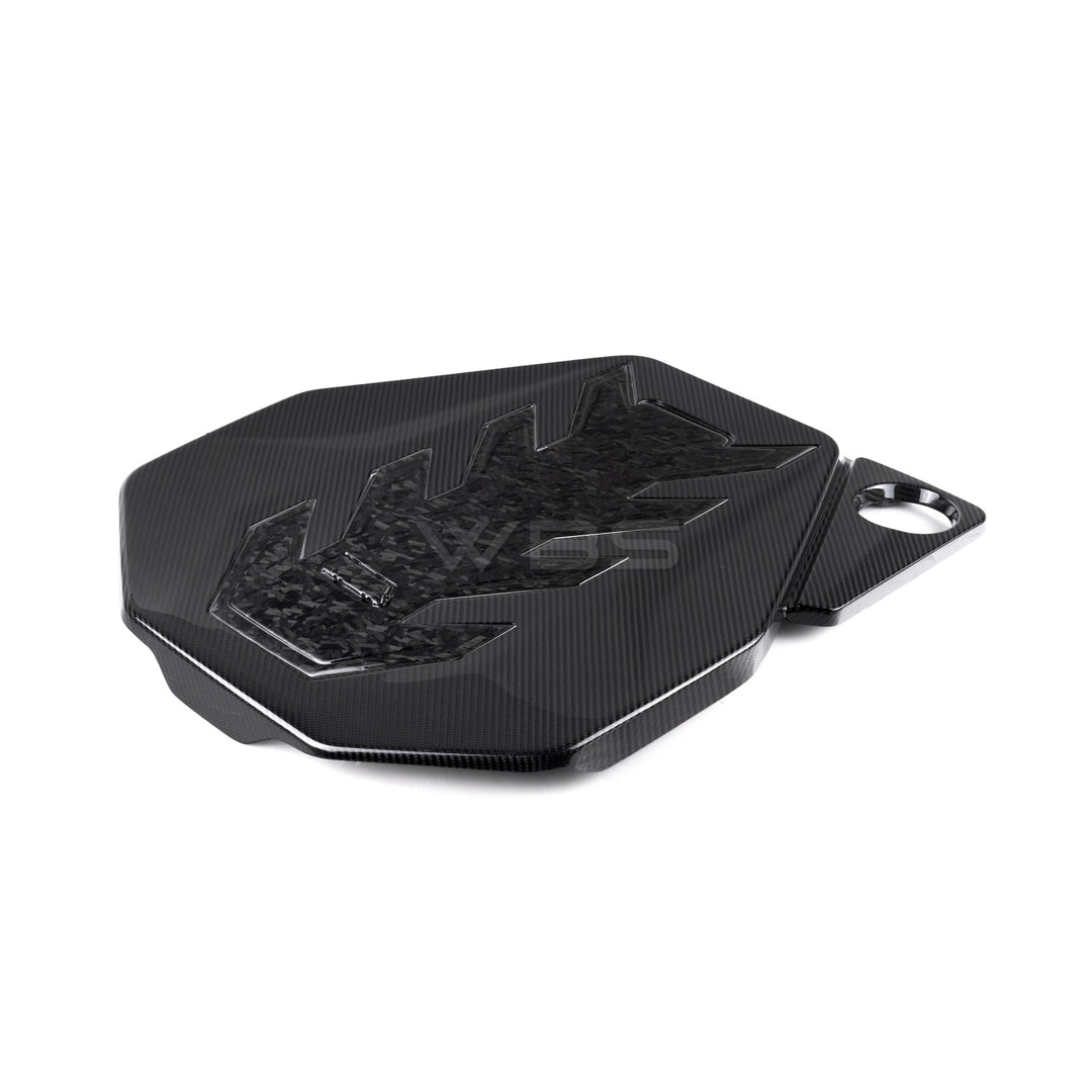 WBS - BMW G90 / G99 M5 OEM REPLACEMENT ENGINE COVER GENUINE PURE CARBON FIBER