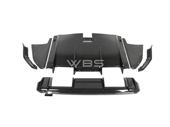 BMW G8X M3 M4 - GTX STYLE DIFFUSER KIT GENUINE CARBON FIBER