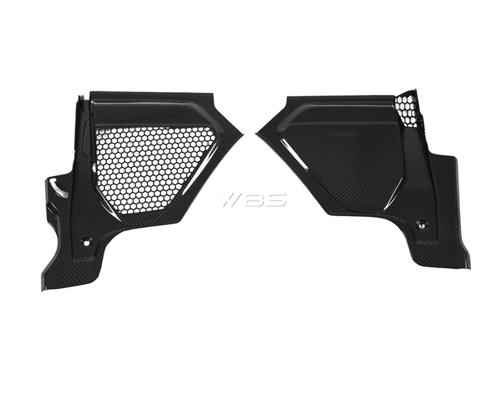 BMW G8X M2 M3 M4 -  ENGINE COWL PANEL TRIM GENUINE CARBON FIBER SET