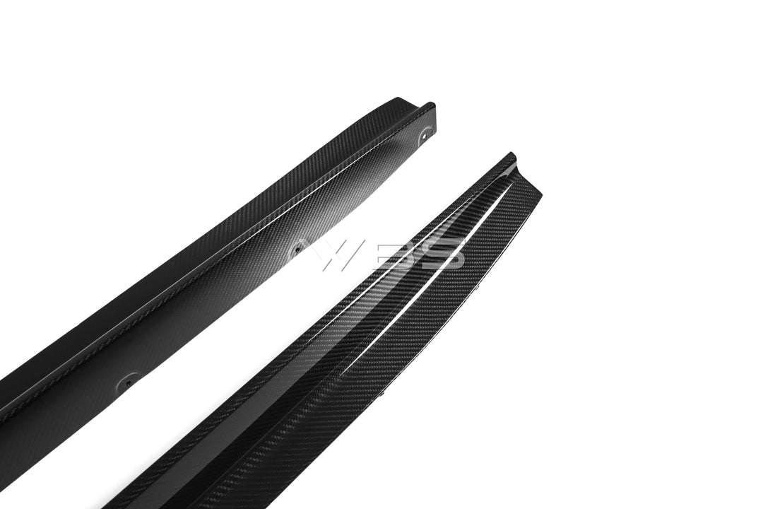 BMW G8X M3/M4 3D STYLE SIDE SKIRTS GENUINE CARBON FIBER