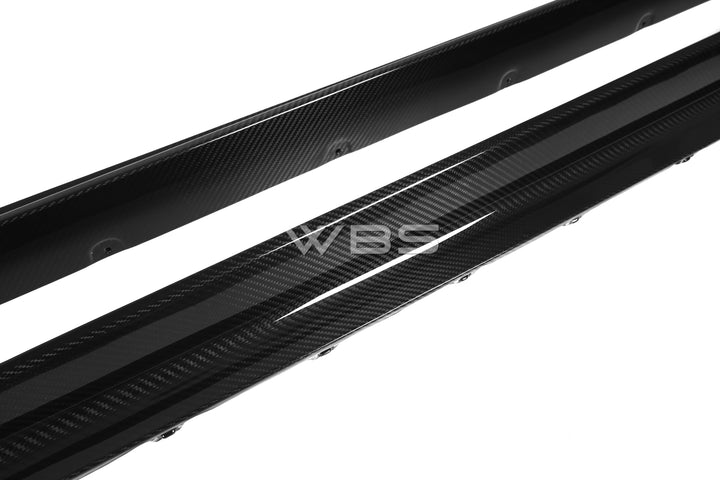 BMW G8X M3/M4 3D STYLE SIDE SKIRTS GENUINE CARBON FIBER