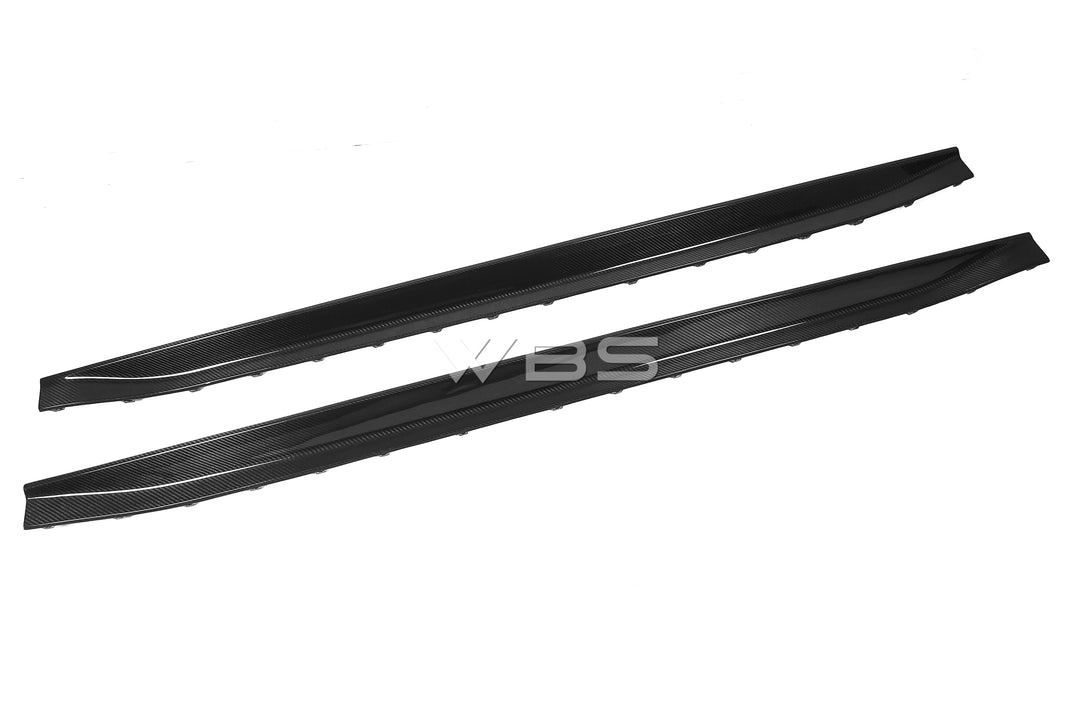BMW G8X M3/M4 3D STYLE SIDE SKIRTS GENUINE CARBON FIBER