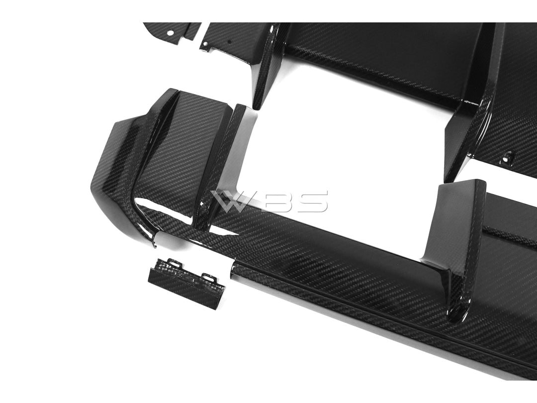BMW G8X M3 M4 - GTX STYLE DIFFUSER KIT GENUINE CARBON FIBER