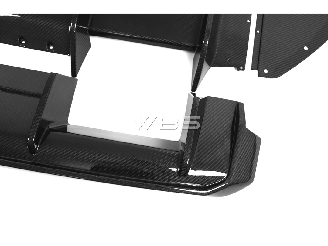 BMW G8X M3 M4 - GTX STYLE DIFFUSER KIT GENUINE CARBON FIBER