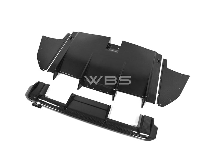 BMW G8X M3 M4 - GTX STYLE DIFFUSER KIT GENUINE CARBON FIBER