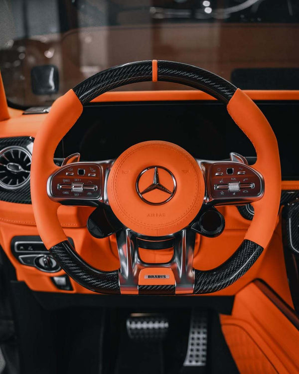 FULL CUSTOM STEERING WHEEL FOR MERCEDES AMG'S | G63, E63, C63, S63