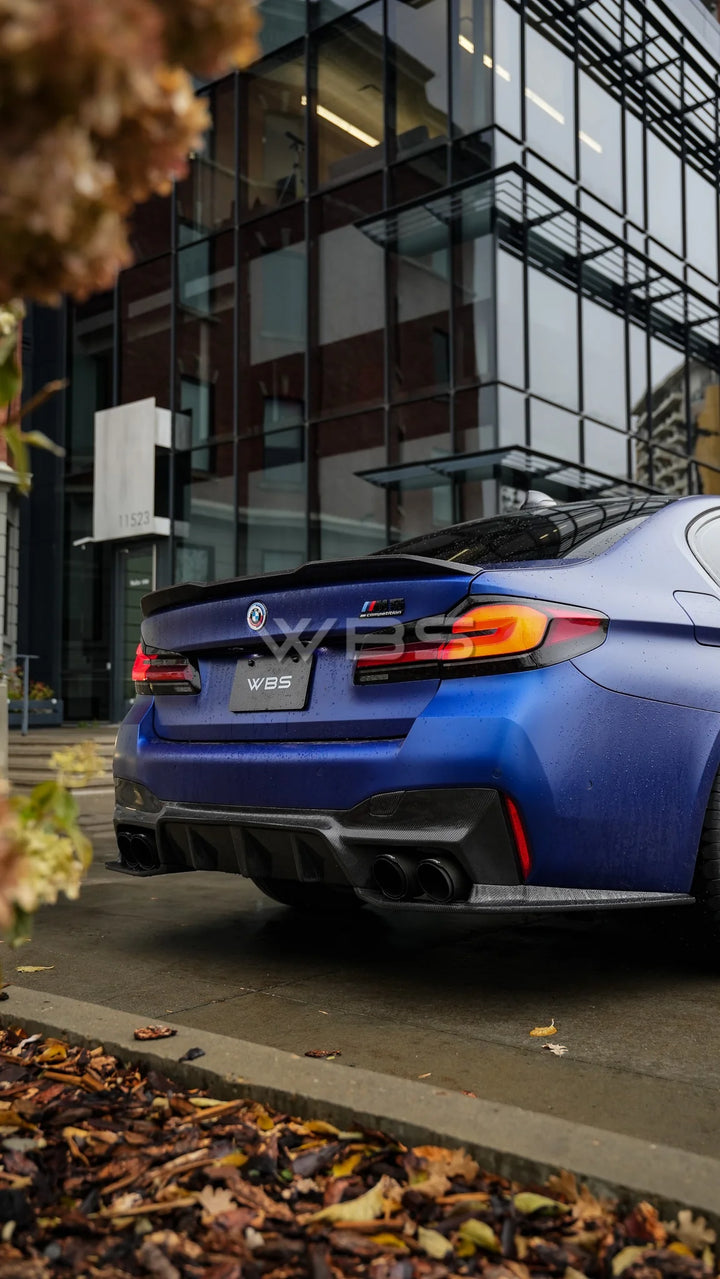 BMW F90 M5 MP V2 STYLE SPOILER GENUINE CARBON FIBER