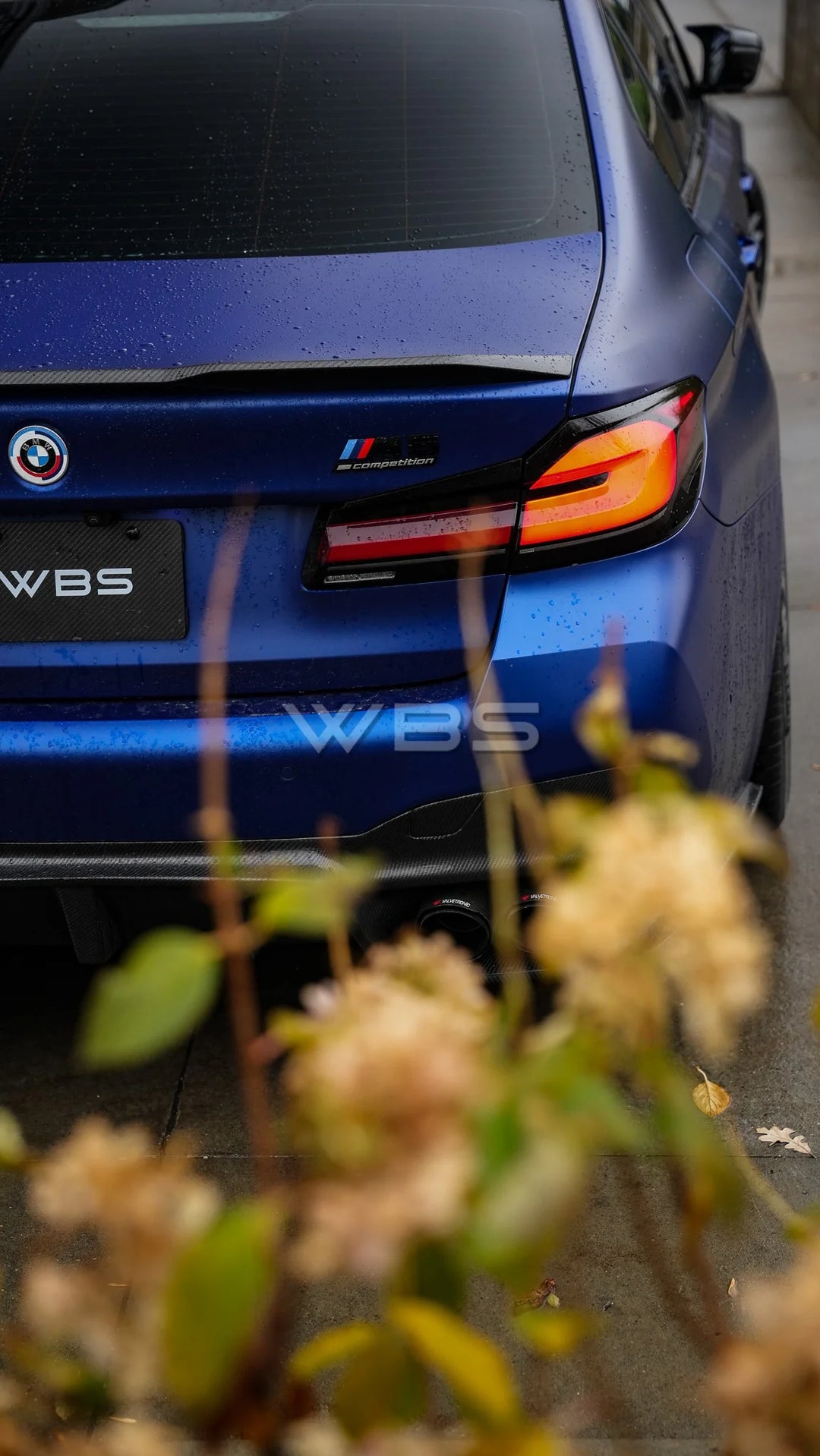 BMW F90 M5 MP V2 STYLE SPOILER GENUINE CARBON FIBER