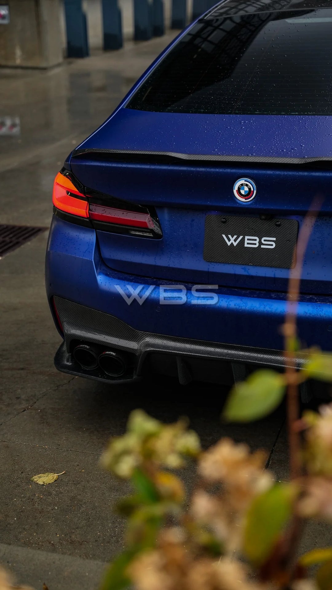 BMW F90 M5 MP V2 STYLE SPOILER GENUINE CARBON FIBER