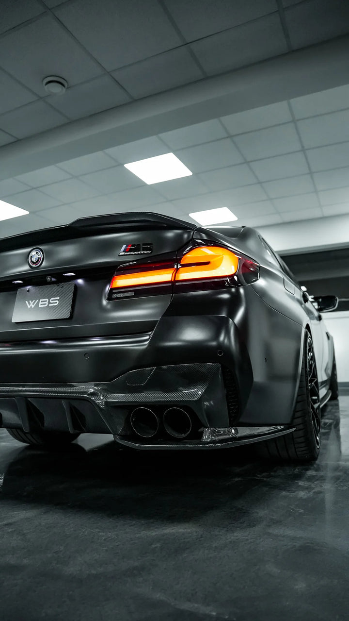 BMW F90 M5 3D STYLE DIFFUSER GENUINE CARBON FIBER