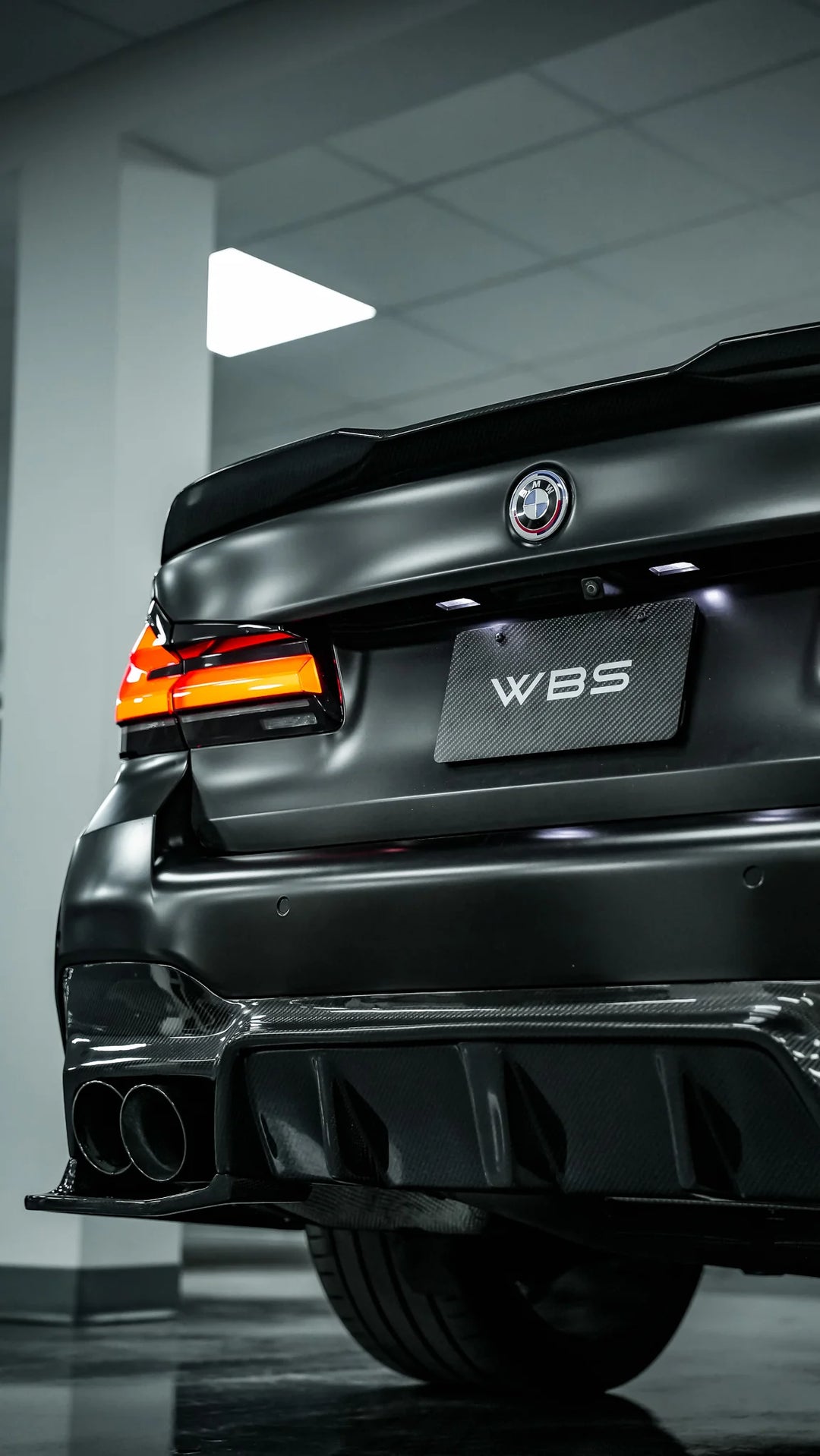 BMW F90 M5 3D STYLE DIFFUSER GENUINE CARBON FIBER