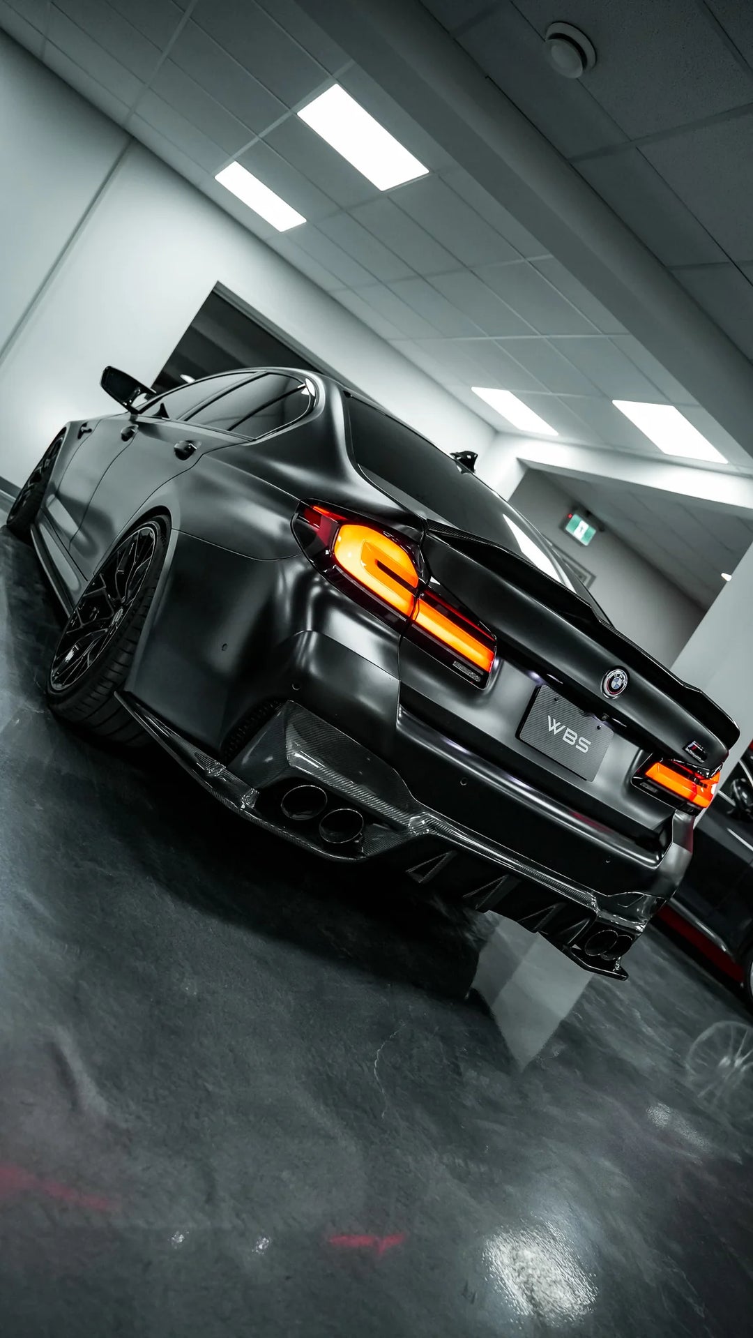 BMW F90 M5 3D STYLE DIFFUSER GENUINE CARBON FIBER
