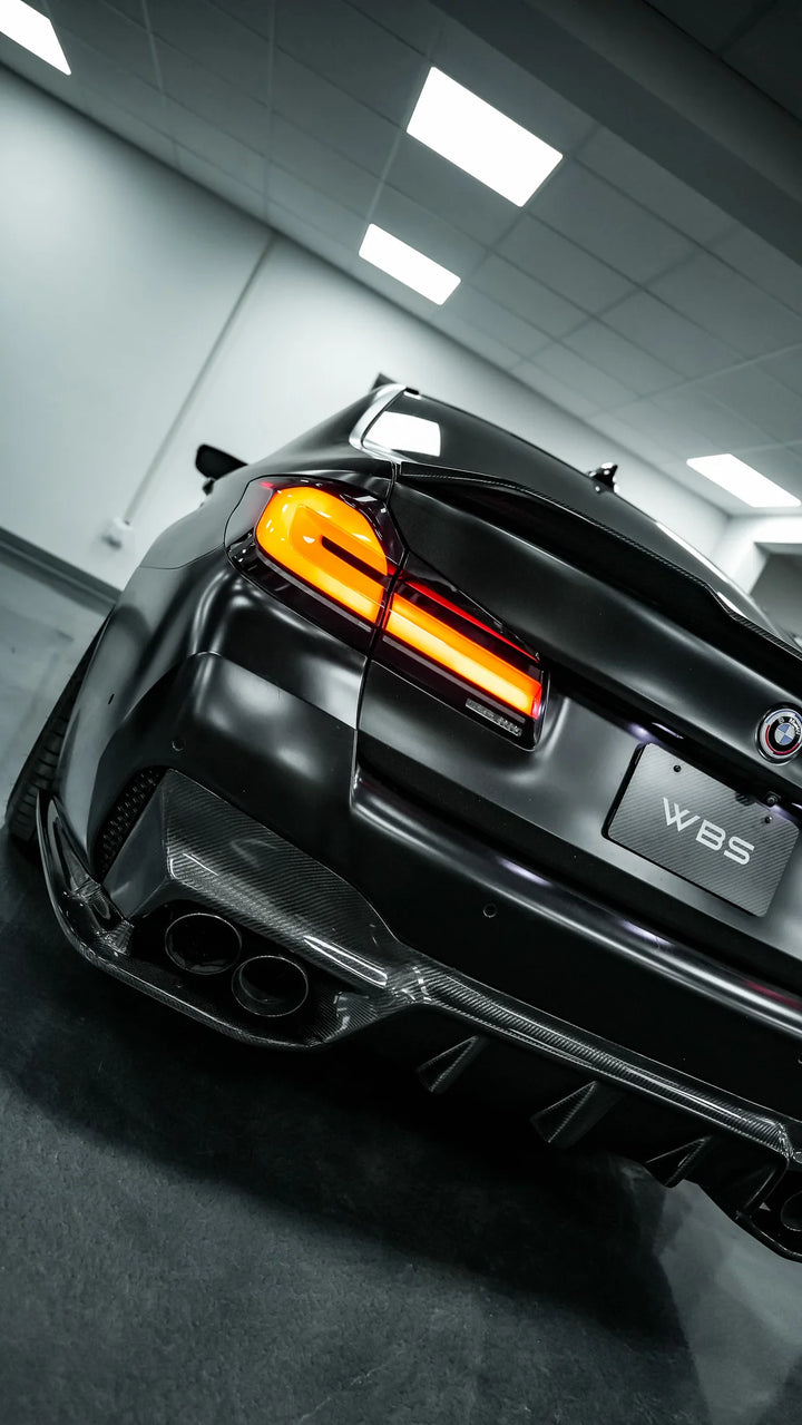 BMW F90 M5 3D STYLE DIFFUSER GENUINE CARBON FIBER