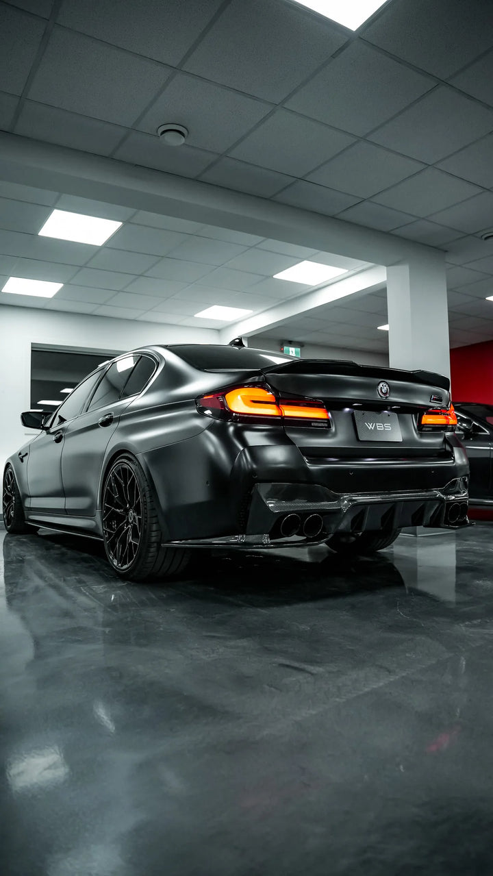 BMW F90 M5 3D STYLE DIFFUSER GENUINE CARBON FIBER