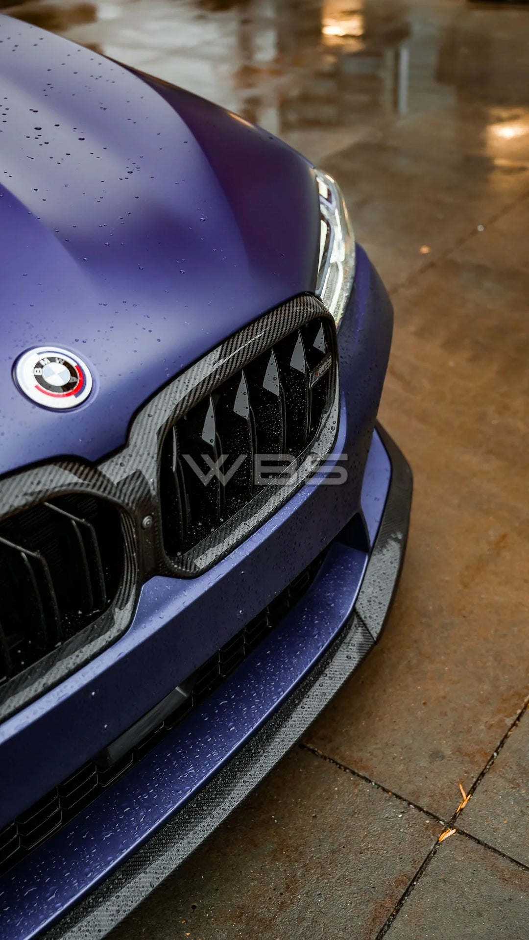 BMW F90 M5 LCI M PERF STYLE FRONT LIP GENUINE CARBON FIBER