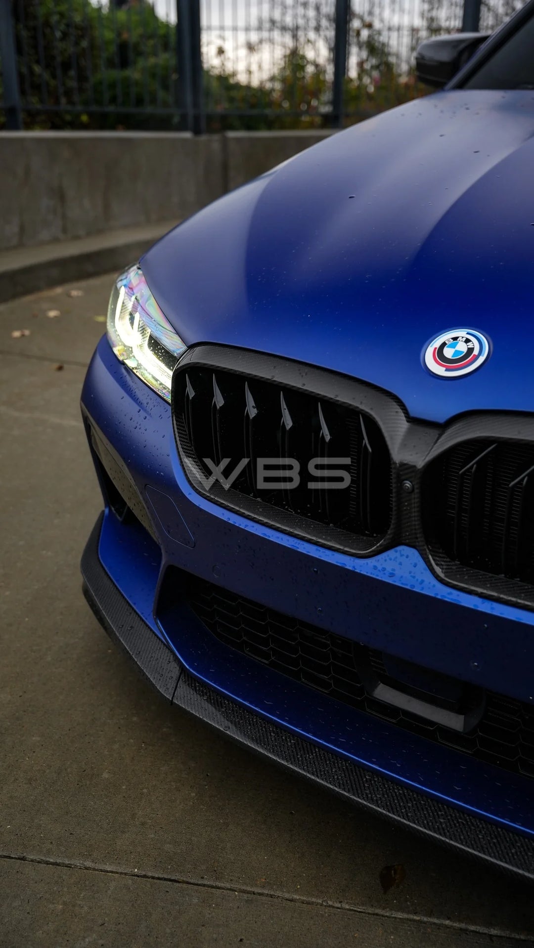 BMW F90 M5 LCI M PERF STYLE FRONT LIP GENUINE CARBON FIBER
