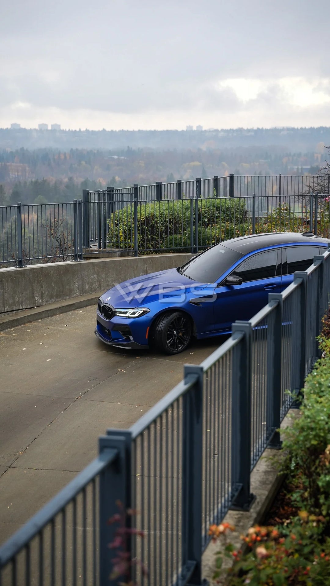 BMW F90 M5 LCI M PERF STYLE FRONT LIP GENUINE CARBON FIBER