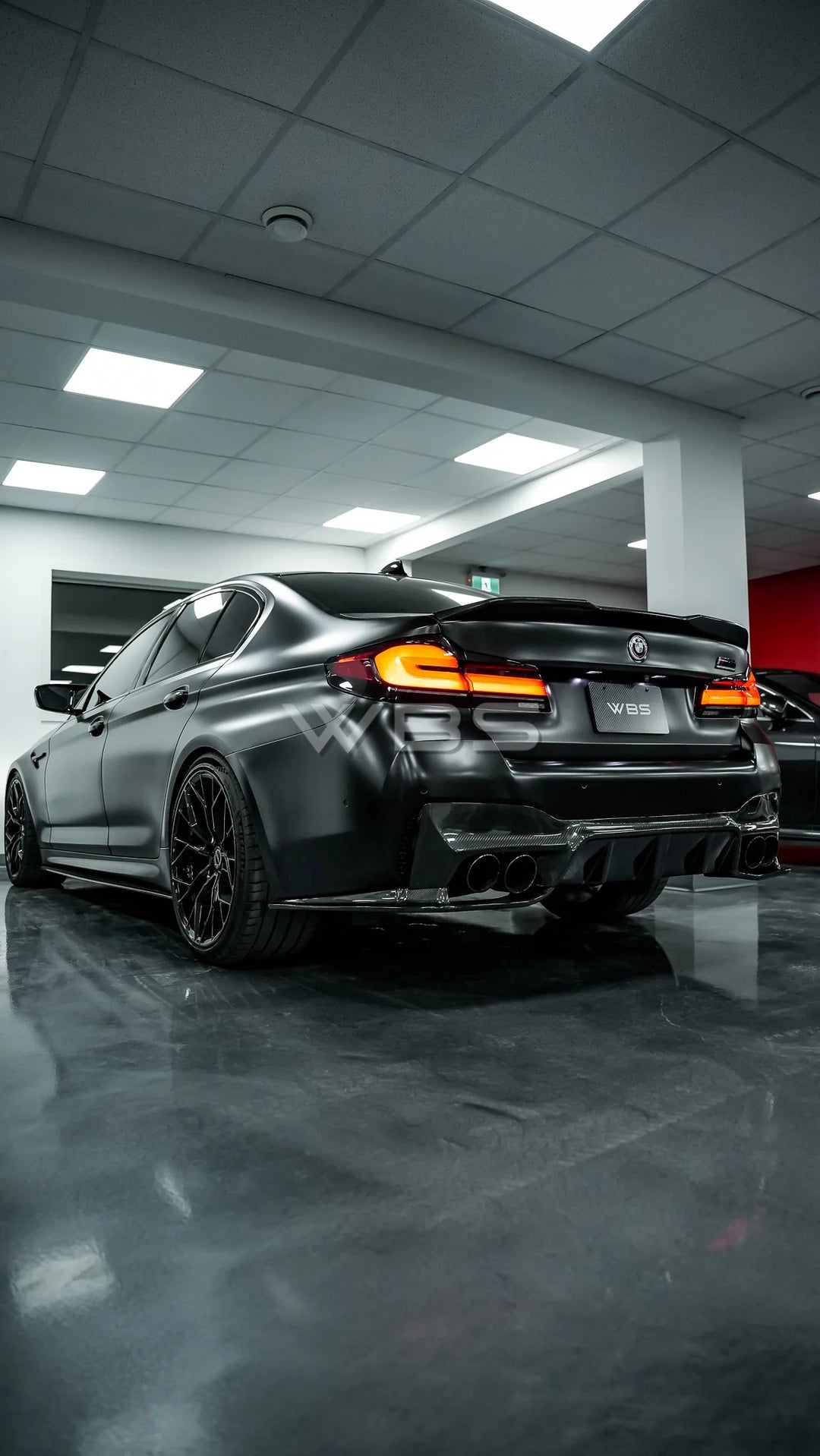BMW F90 M5 M PERF STYLE SIDE SKIRTS GENUINE DRY CARBON FIBER