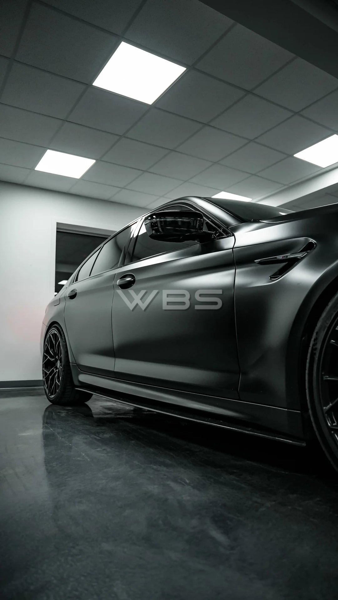 BMW F90 M5 M PERF STYLE SIDE SKIRTS GENUINE DRY CARBON FIBER