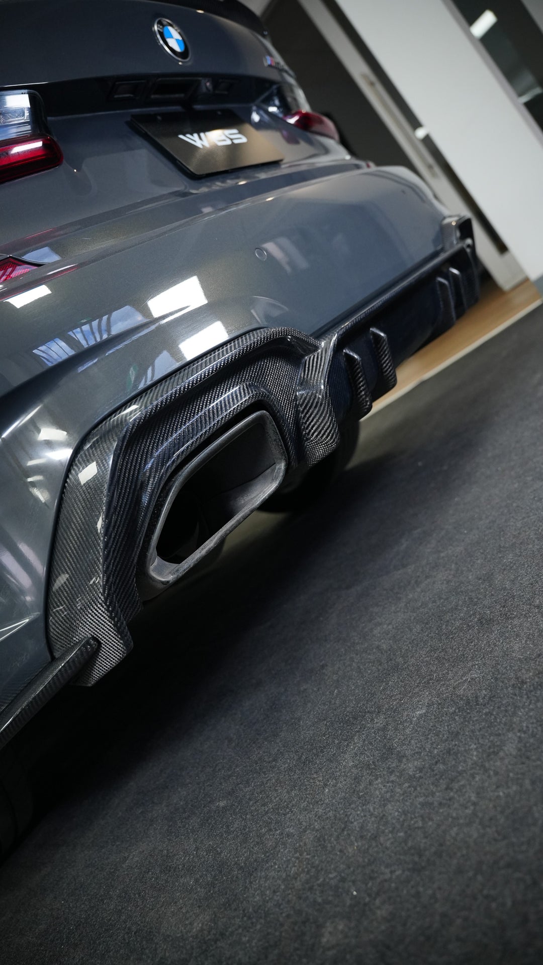 BMW G20 M340I ADRO STYLE DIFFUSER GENUINE CARBON FIBER