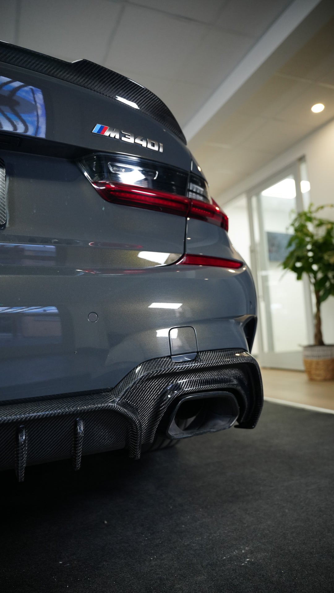 BMW G20 M340I ADRO STYLE DIFFUSER GENUINE CARBON FIBER