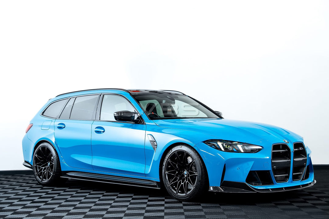 BMW G8X M3 M4 SK1 STYLE SIDE SKIRTS GENUINE DRY CARBON FIBER