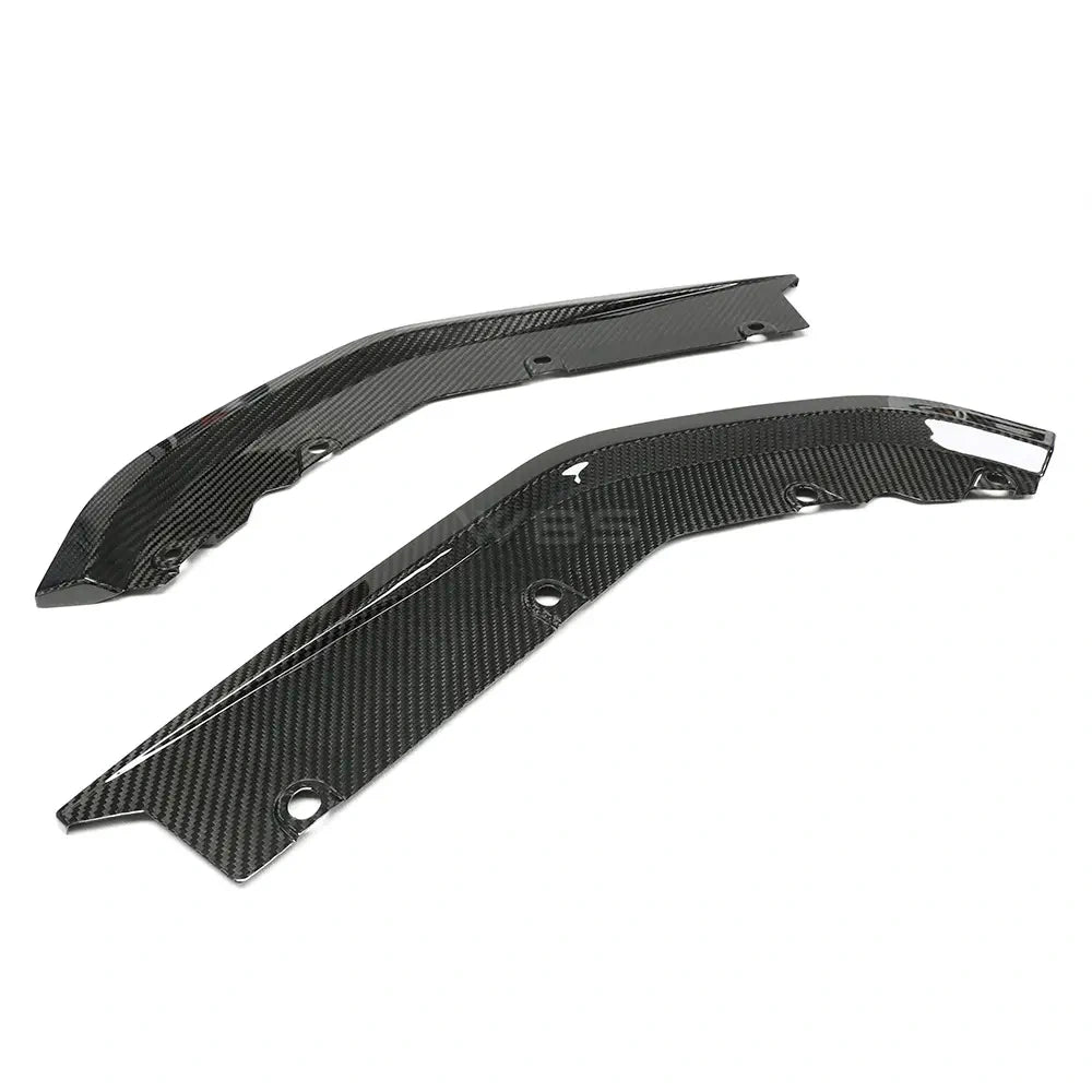 BMW G80 M3 | G82 G83 M4 REAR DIFFUSER SPLITTERS GENUINE DRY CARBON FIBER