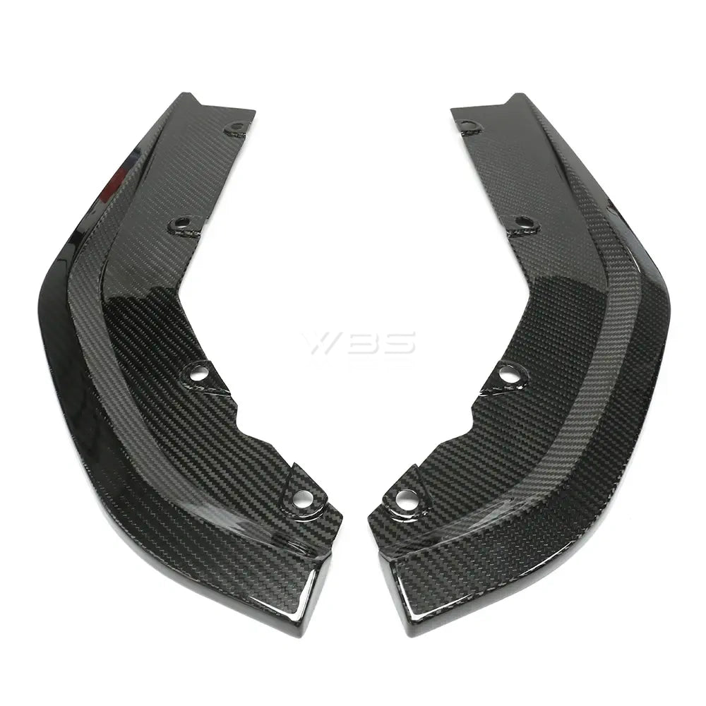 BMW G80 M3 | G82 G83 M4 REAR DIFFUSER SPLITTERS GENUINE DRY CARBON FIBER