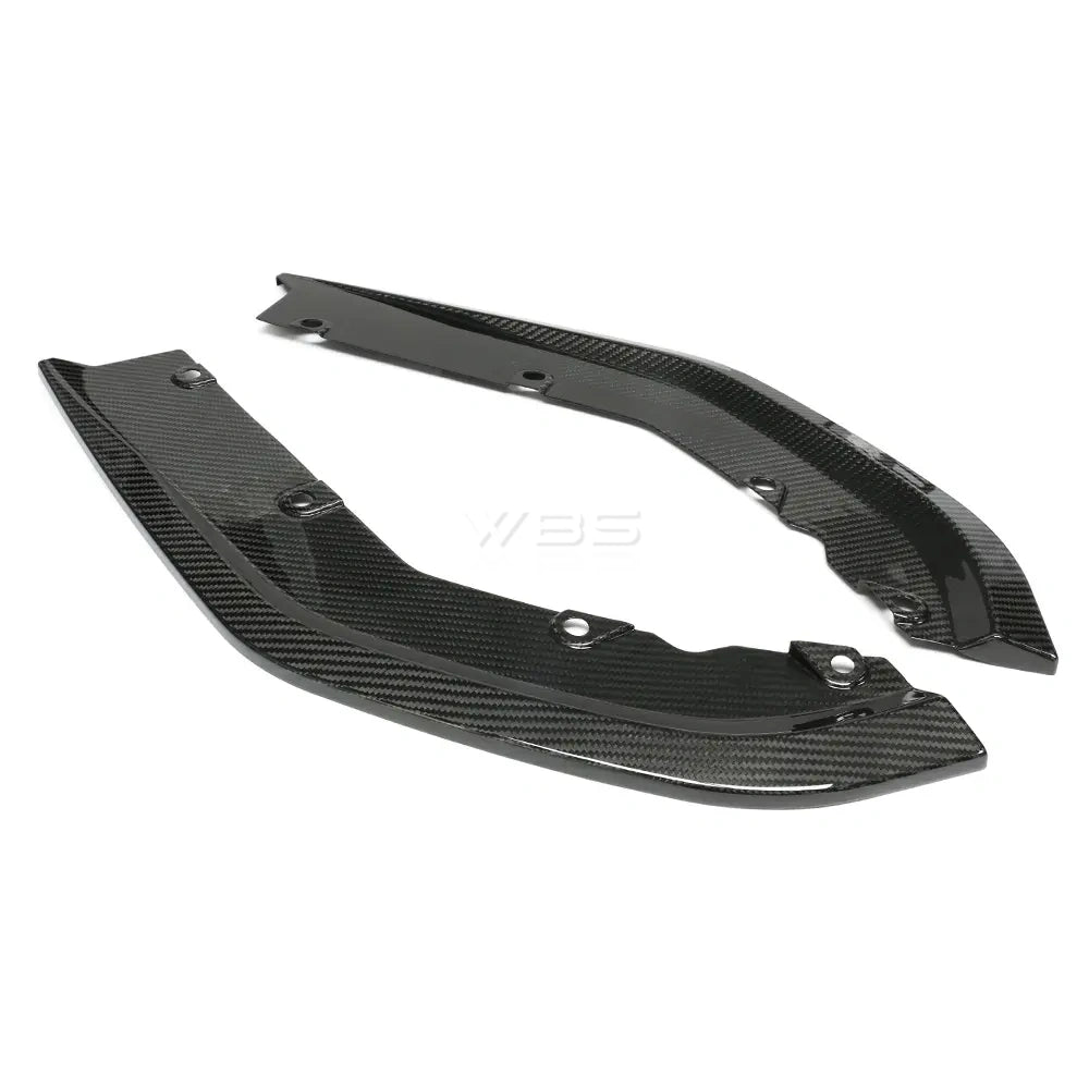 BMW G80 M3 | G82 G83 M4 REAR DIFFUSER SPLITTERS GENUINE DRY CARBON FIBER