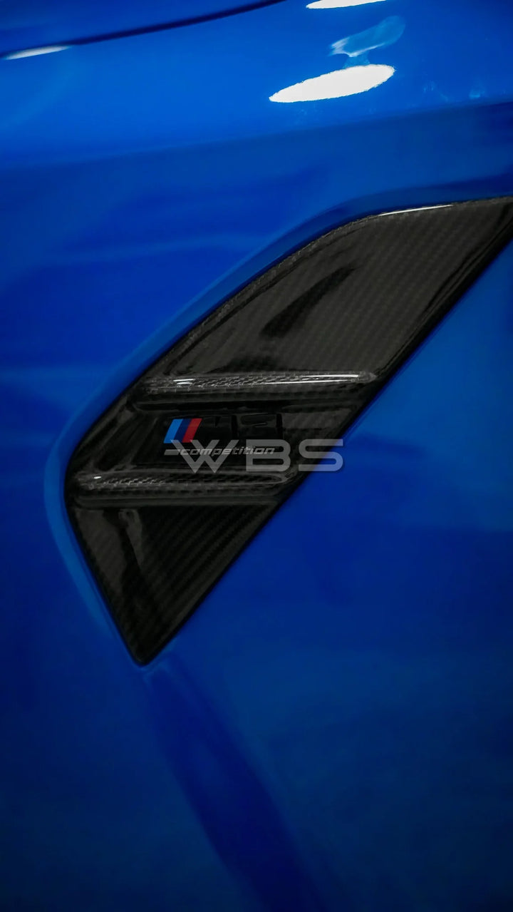 WBS - BMW G8X M3/ M4 SIDE FENDERS TRIM SET GENUINE CARBON FIBER