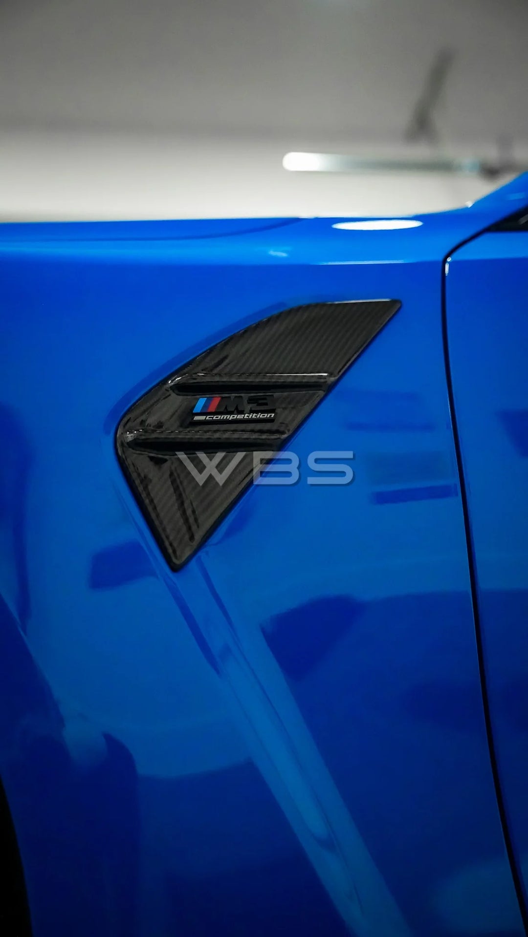 WBS - BMW G8X M3/ M4 SIDE FENDERS TRIM SET GENUINE CARBON FIBER