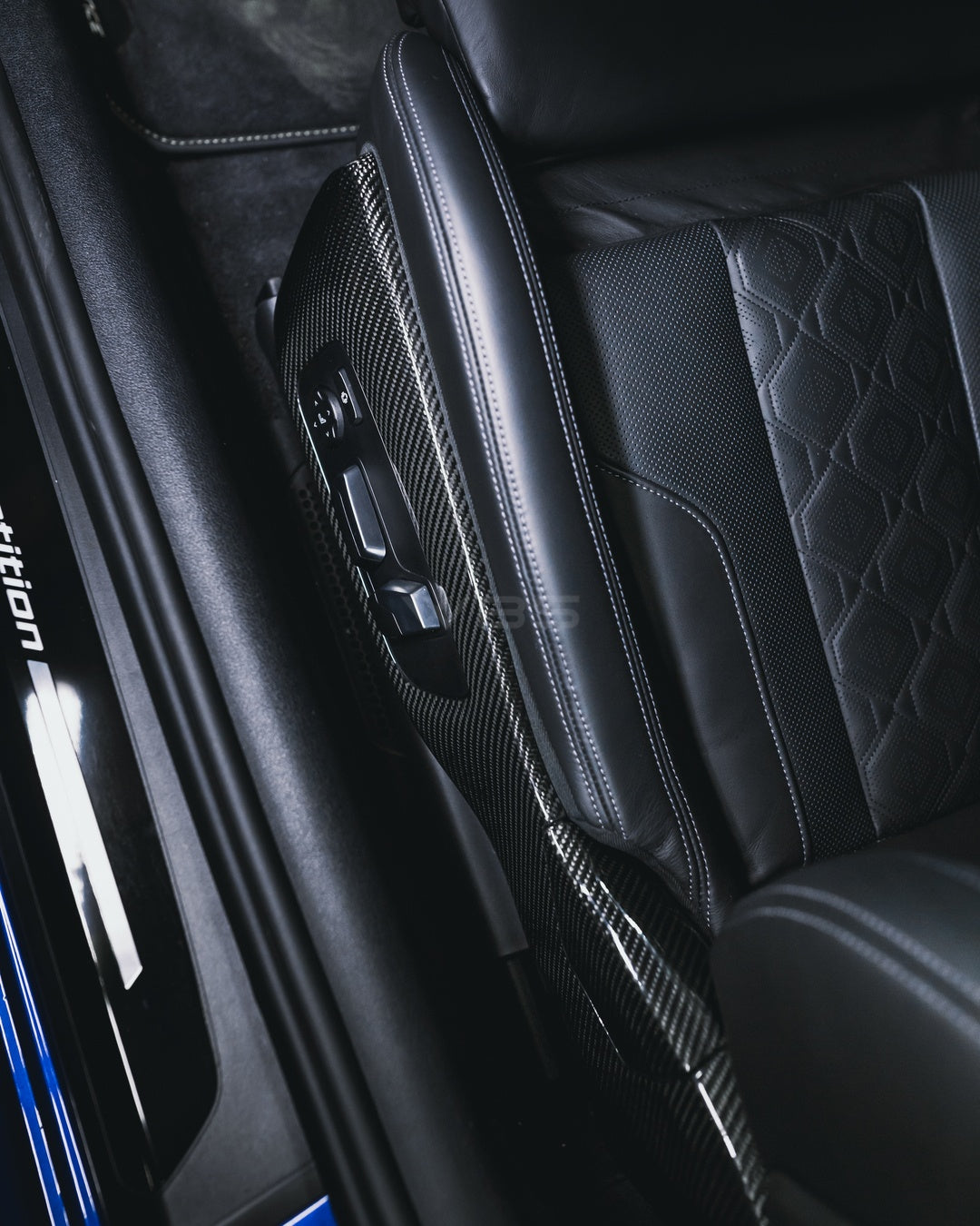 BMW G80 M3 | G82 G83 M4 SIDE SEATS CONTROL TRIMS GENUINE CARBON FIBER