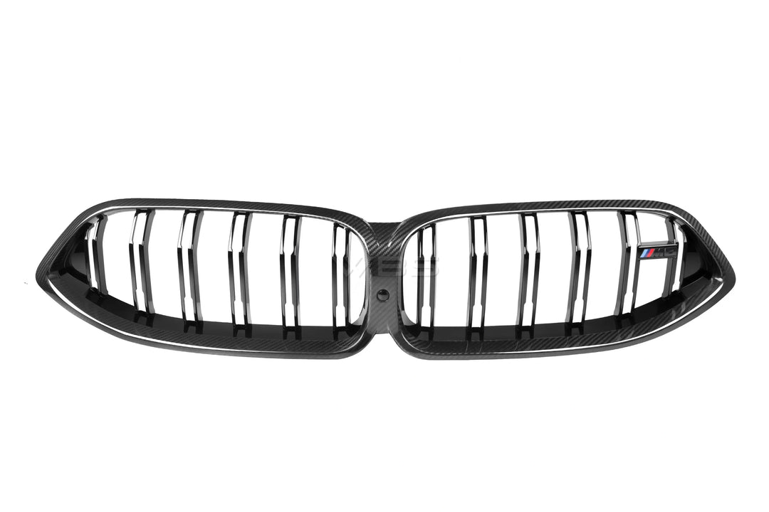 BMW F91 F92 F93 M8 OEM REPLACEMENT FRONT GRILLE GENUINE CARBON FIBER