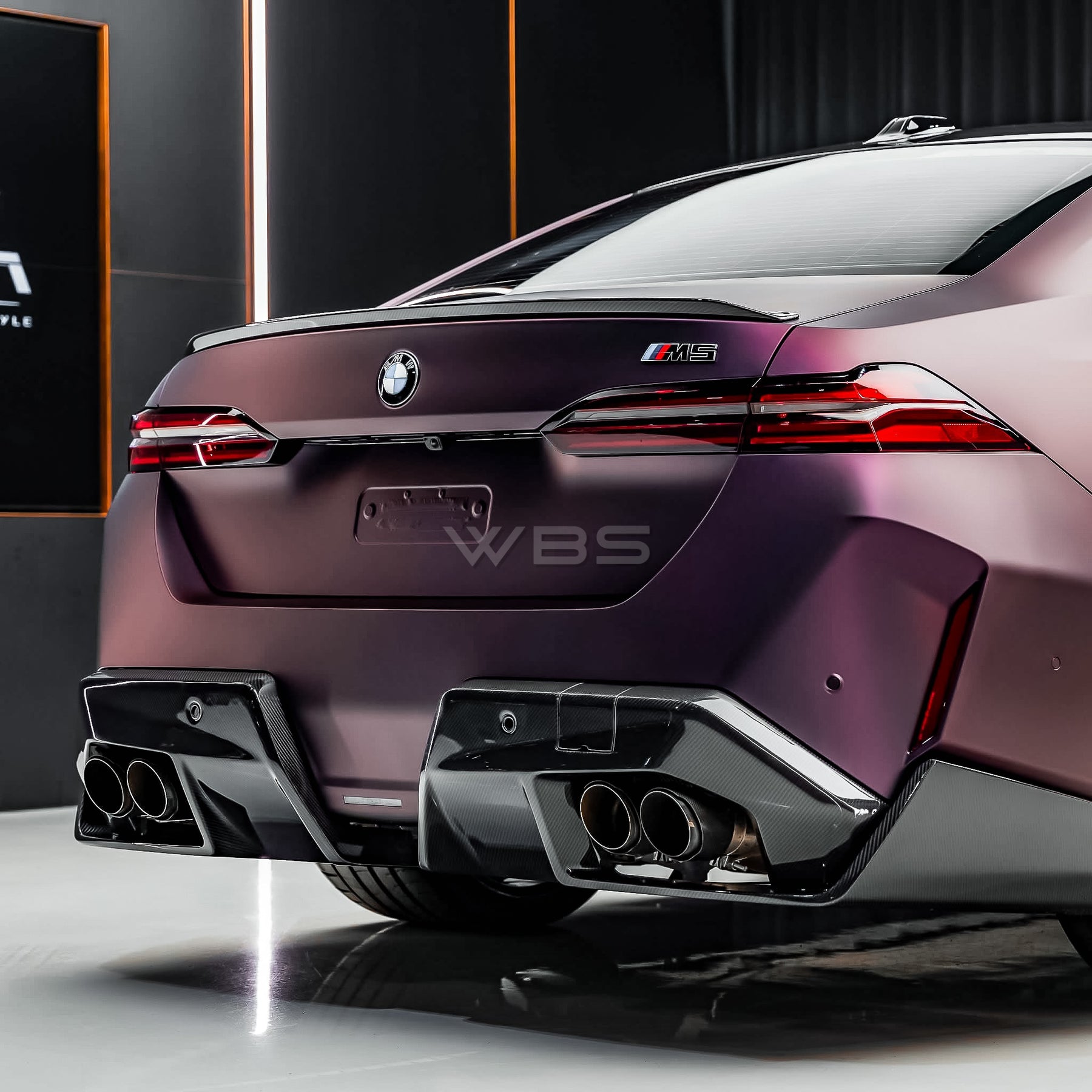 WBS - BMW G90/ G99 M5 M PERFORMANCE DIFFUSER GENUINE CARBON FIBER ...