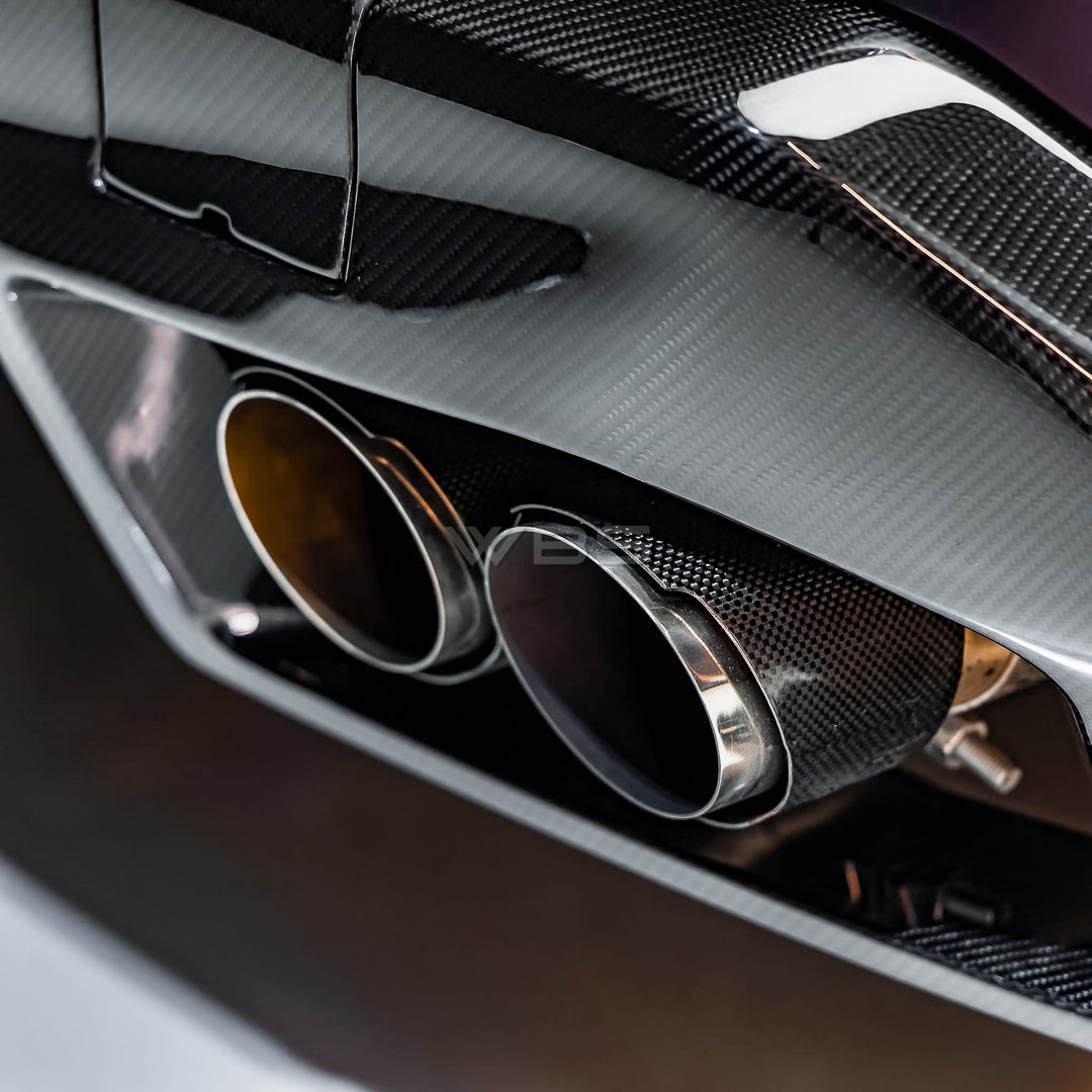 WBS - BMW G90/ G99 M5 M PERFORMANCE DIFFUSER GENUINE CARBON FIBER