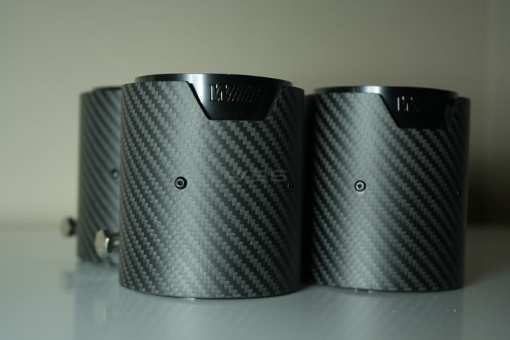 BMW F8X DRY CARBON FIBER TIPS M DESIGN M2/M3/M4/M5 - WIDE