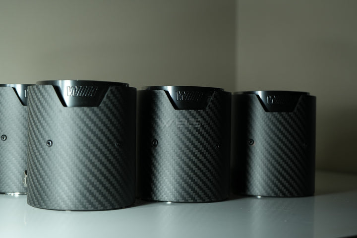 BMW F8X DRY CARBON FIBER TIPS M DESIGN M2/M3/M4/M5 - WIDE